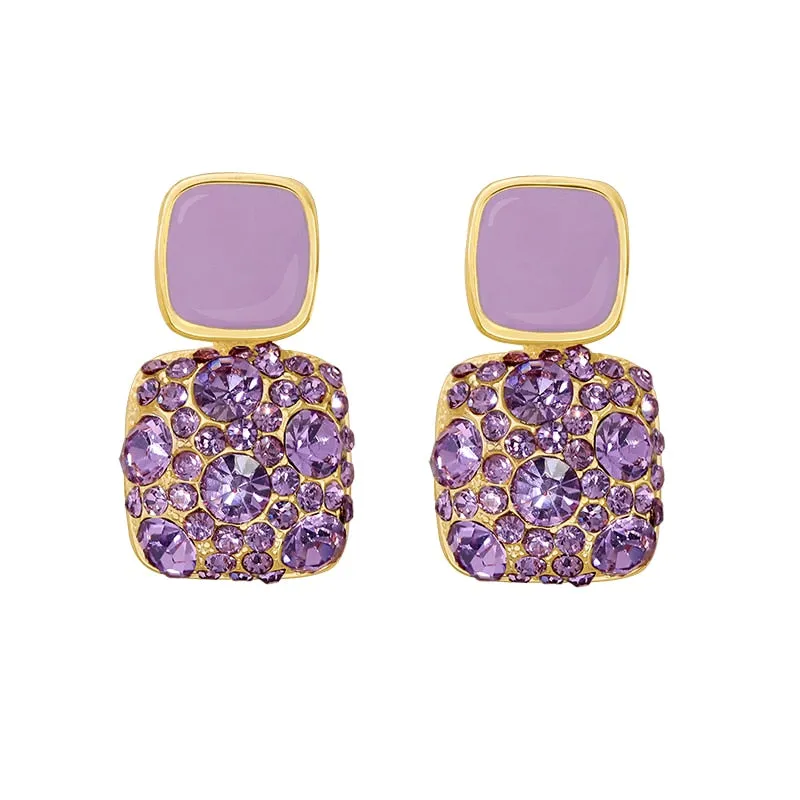 Retro Temperament Exquisite Stud Earrings
