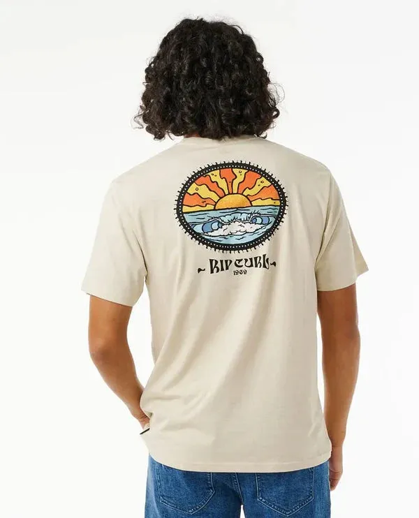 Rip Curl Tubed And Hazed Tee