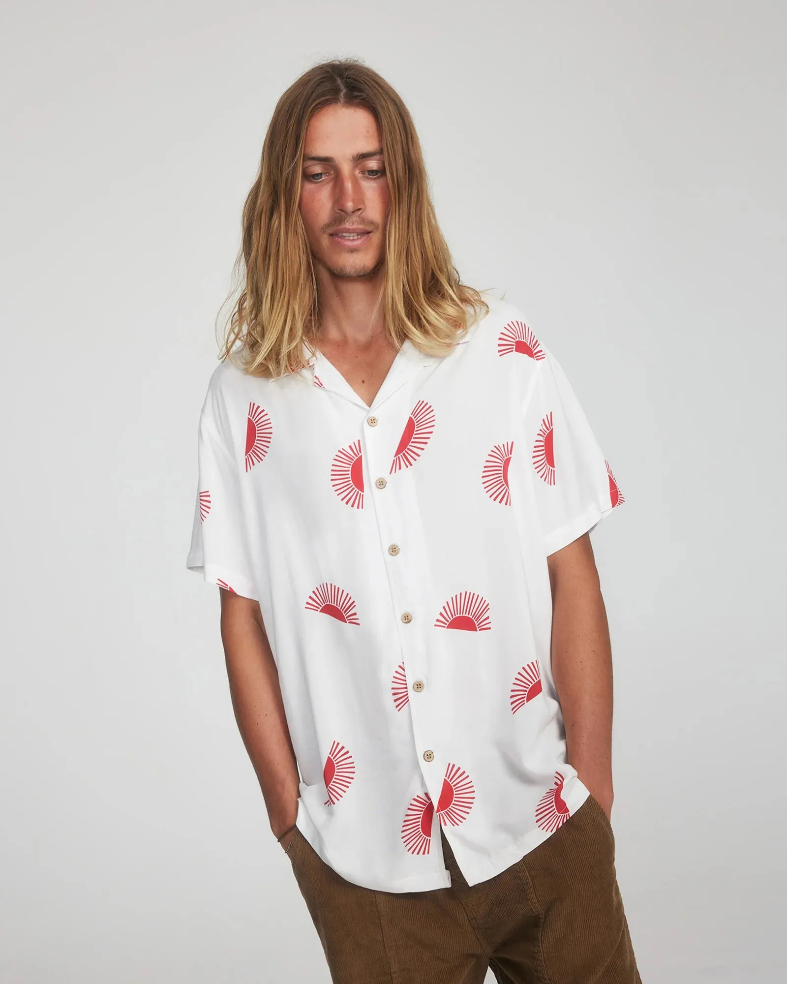 Rising Sun Shirt - White