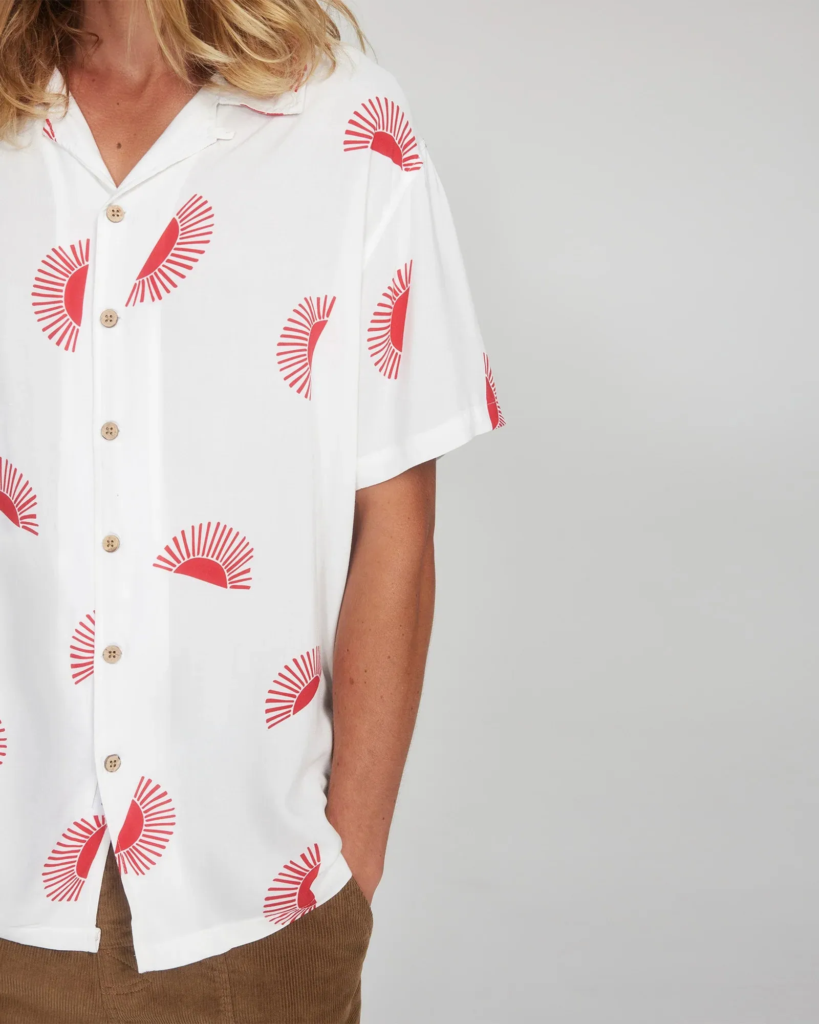Rising Sun Shirt - White