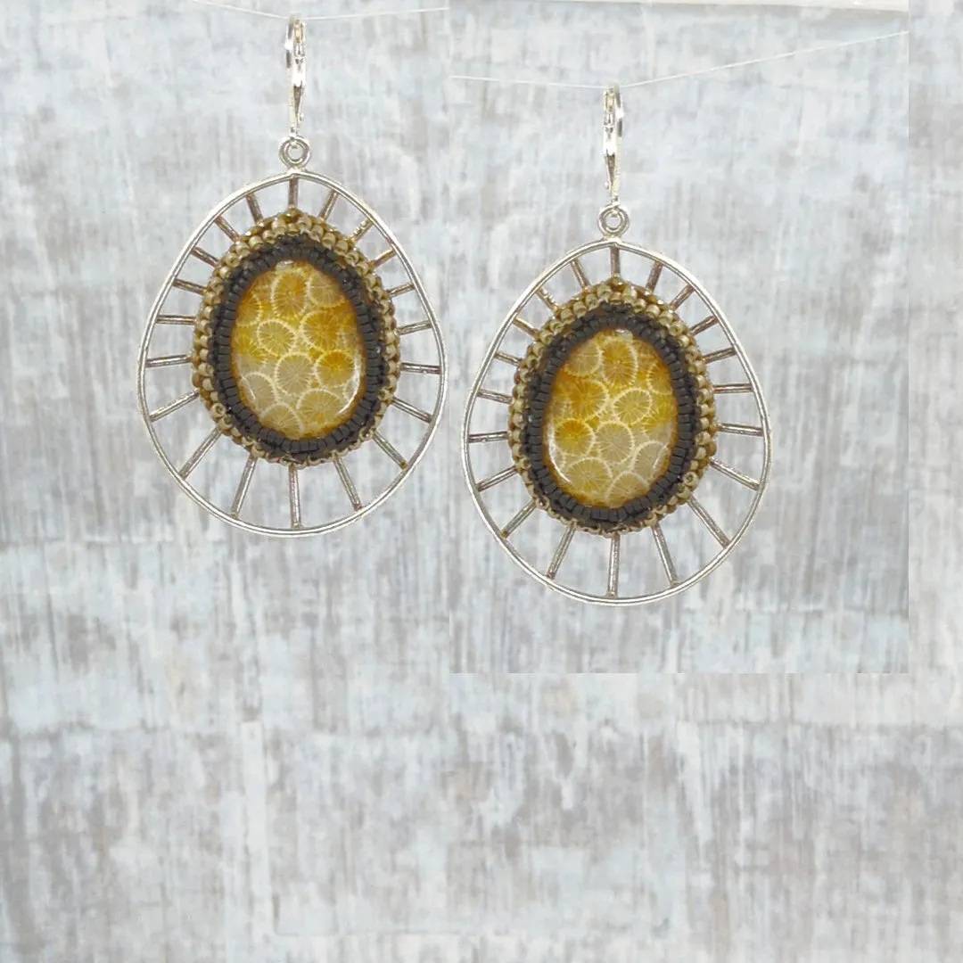 Sand and Sun Earrings