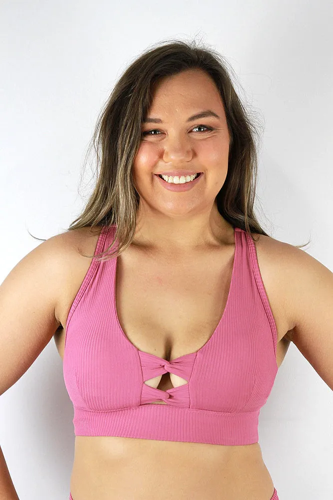 Sasha Sports Bra – Dusty Pink