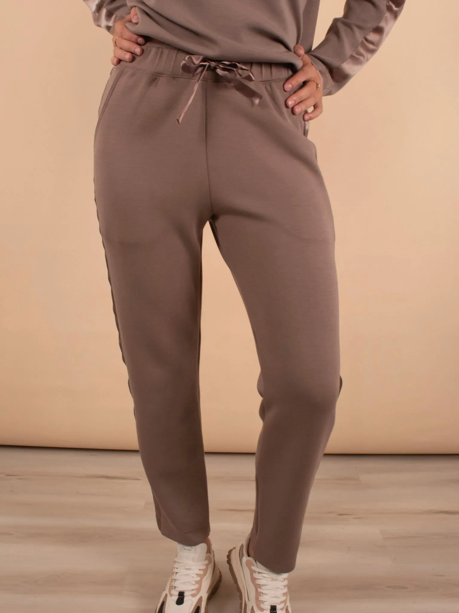 Satin Sideline Joggers