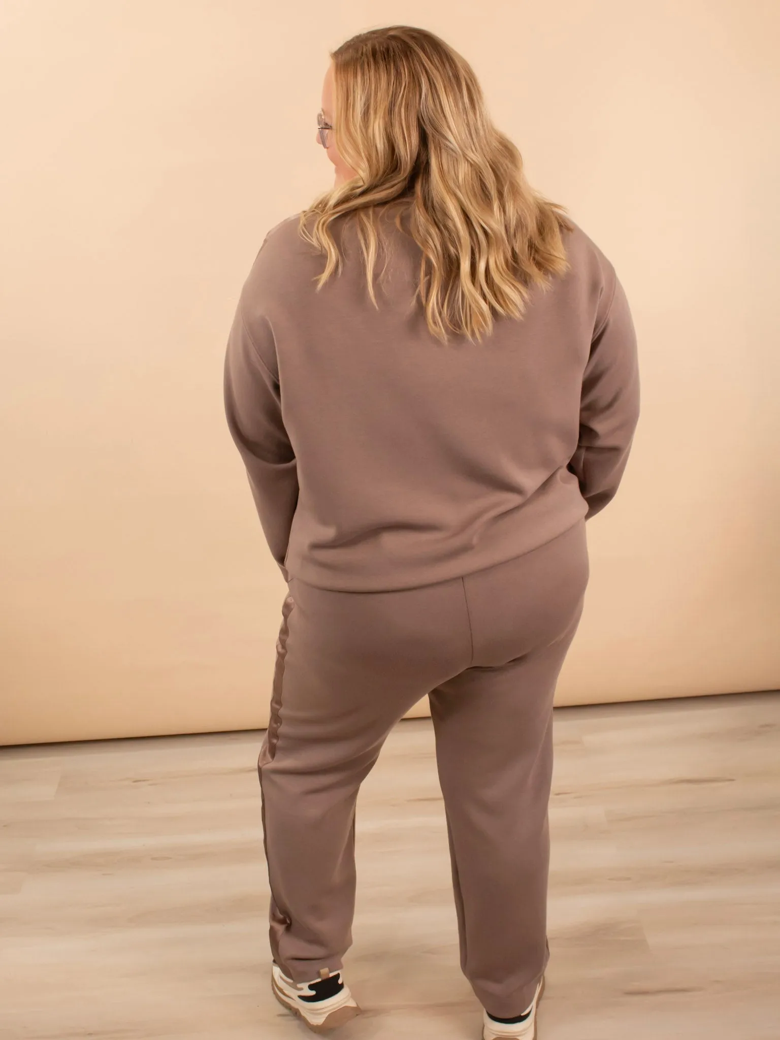 Satin Sideline Joggers