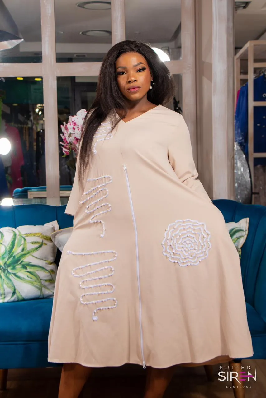 Serene Elegance Maxi Dress