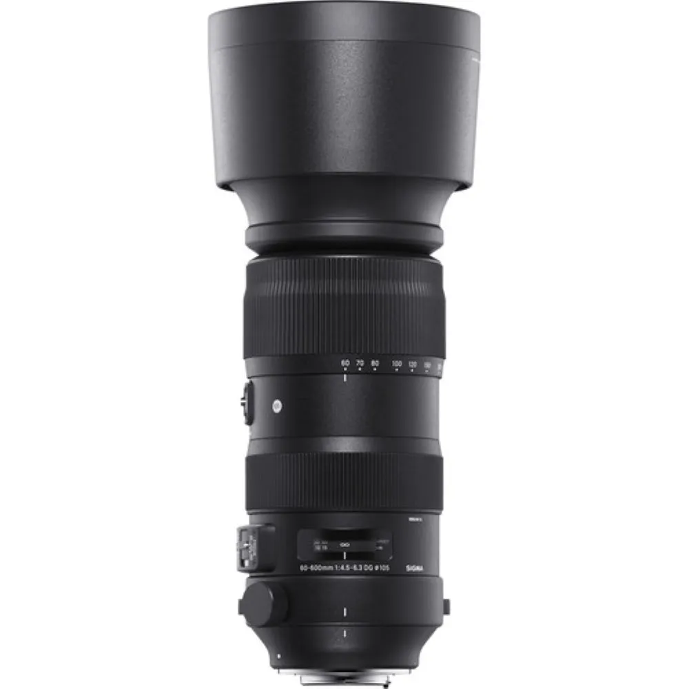Sigma 60-600mm f/4.5-6.3 Sports DG OS HSM Lens for Canon EF Mount