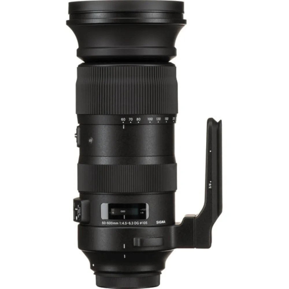 Sigma 60-600mm f/4.5-6.3 Sports DG OS HSM Lens for Canon EF Mount