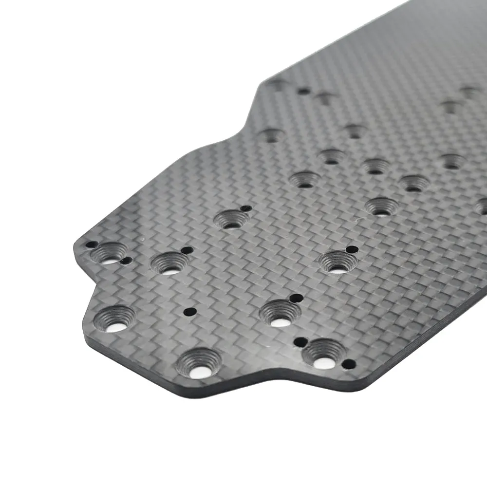 SlimFlex 2.2mm HARD Carbon Chassis for XRAY X4 ('22-'23)