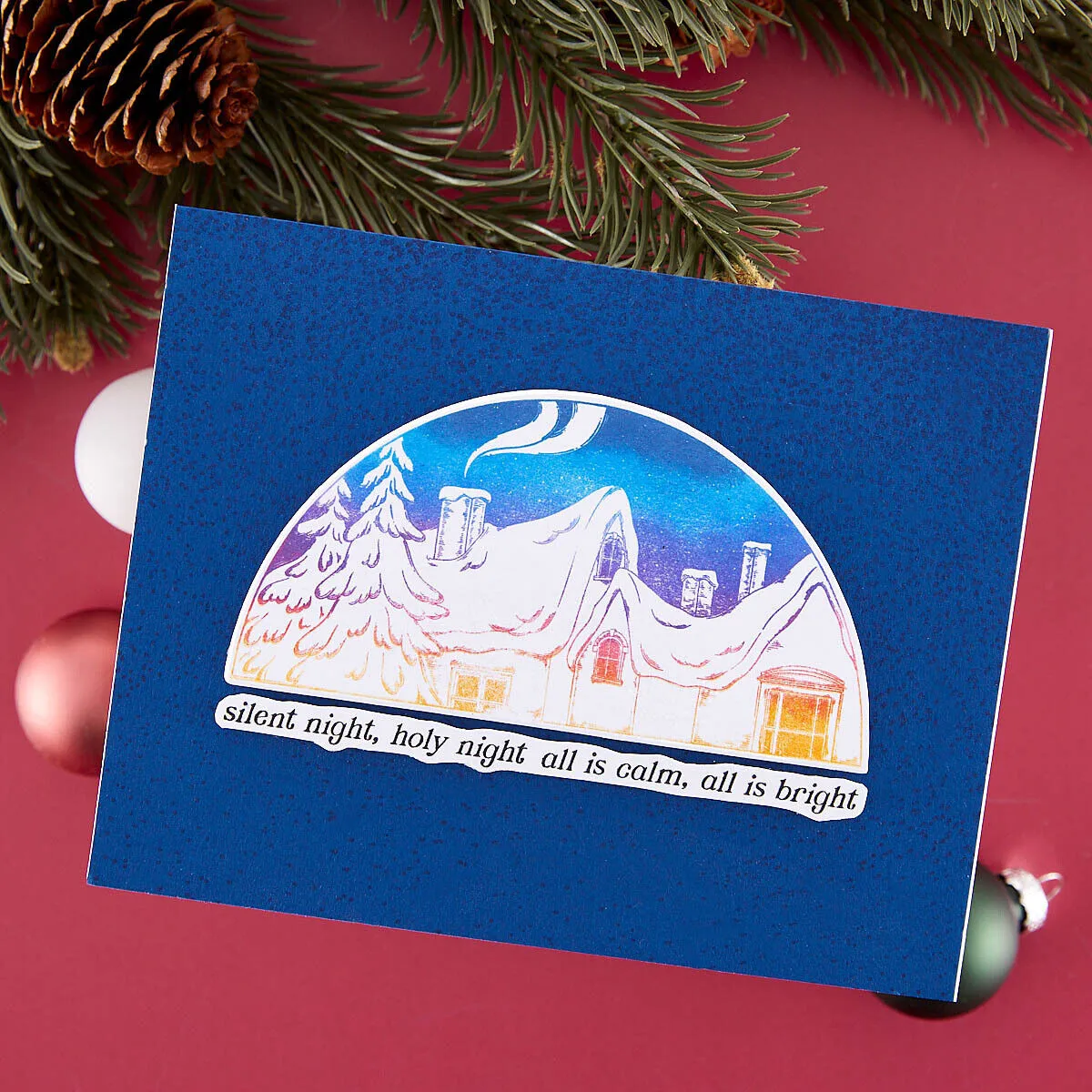 Spellbinders Winter Wonderland Stamp & Die Bundle by Simon Hurley