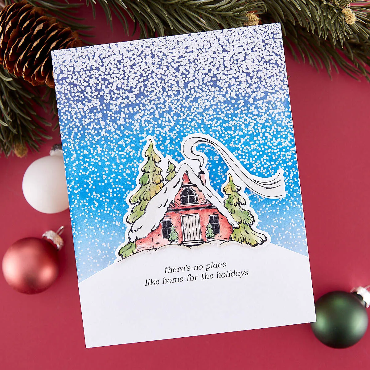 Spellbinders Winter Wonderland Stamp & Die Bundle by Simon Hurley