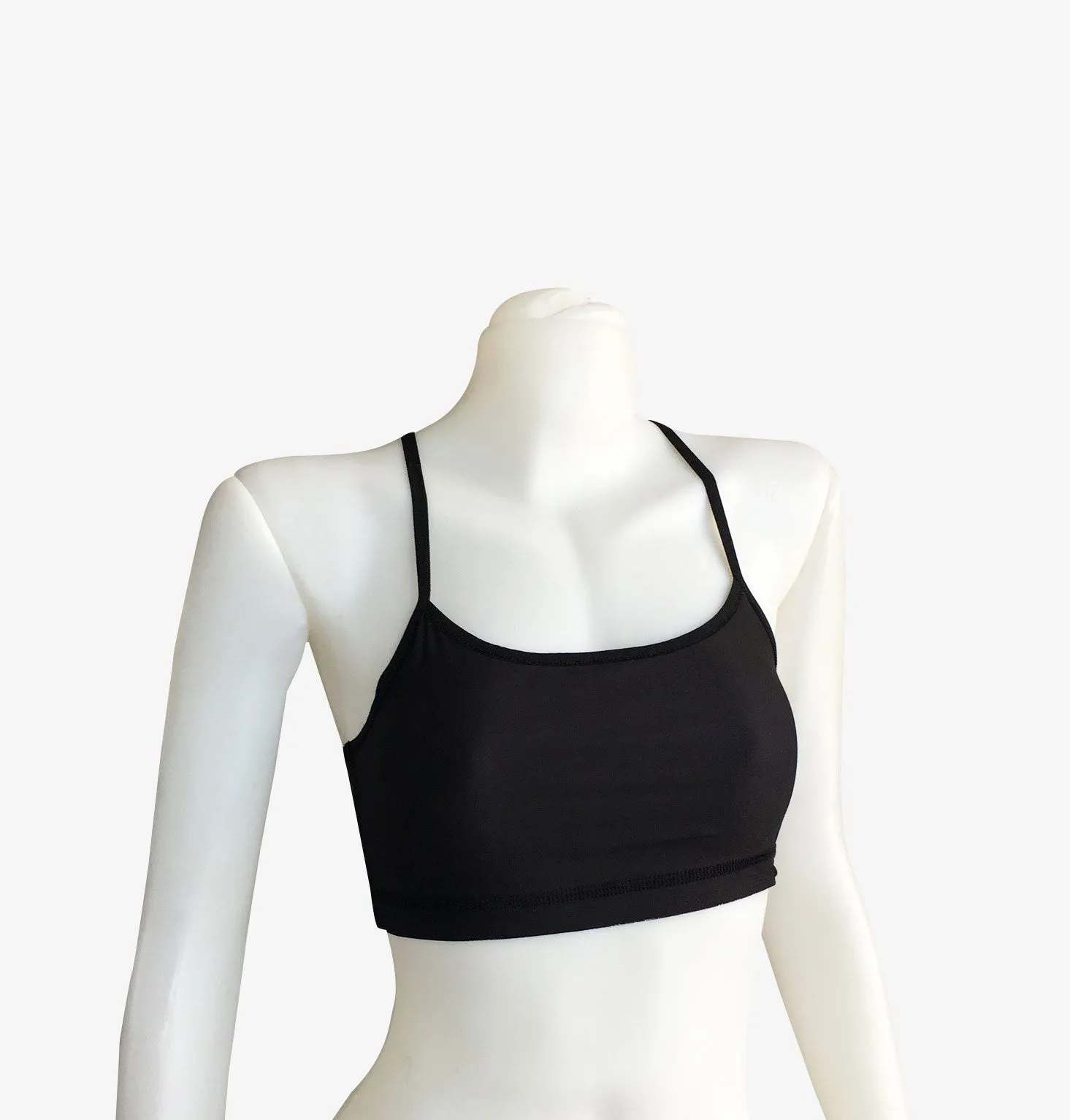 SPORTS BRA BLACK LACE/BLACK