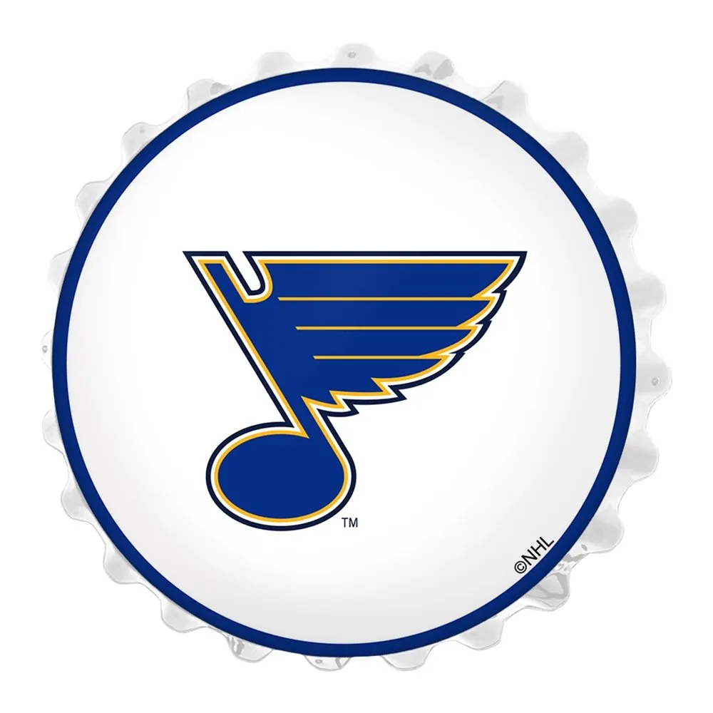 St. Louis Blues: Bottle Cap Wall Light