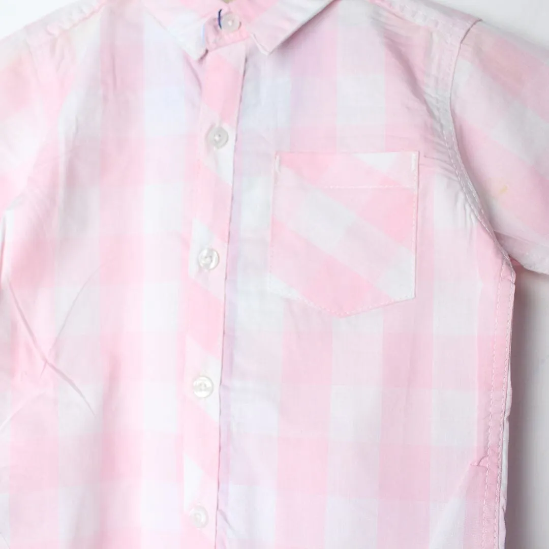 Stylish Pink Themed Stylish Boys Casual Shirt