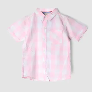 Stylish Pink Themed Stylish Boys Casual Shirt