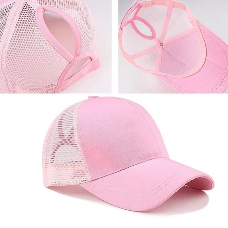 Summer Breeze Ponytail Summer Cap