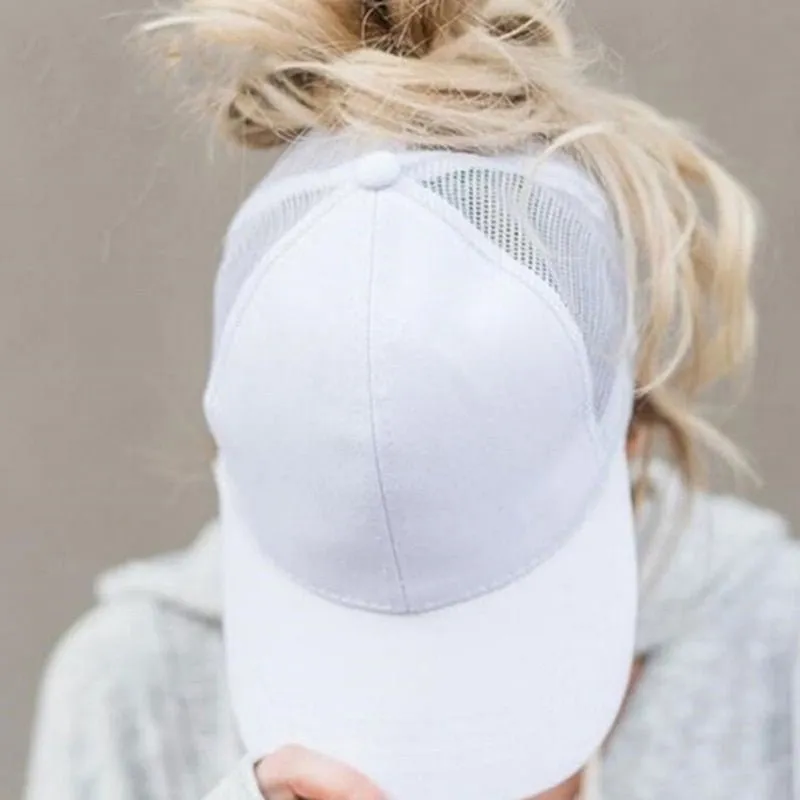 Summer Breeze Ponytail Summer Cap