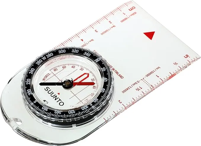 SUUNTO A-10 Compass: Compact, simple to use recreational hiking compass