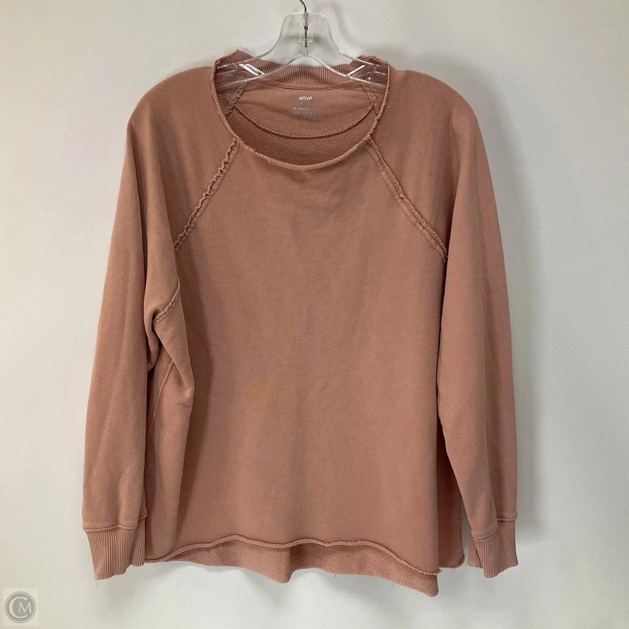 Sweatshirt Crewneck By Aerie In Pink, Size: S
