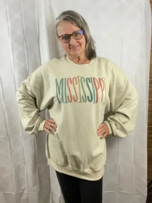Sweatshirt "MISSISSIPPI"