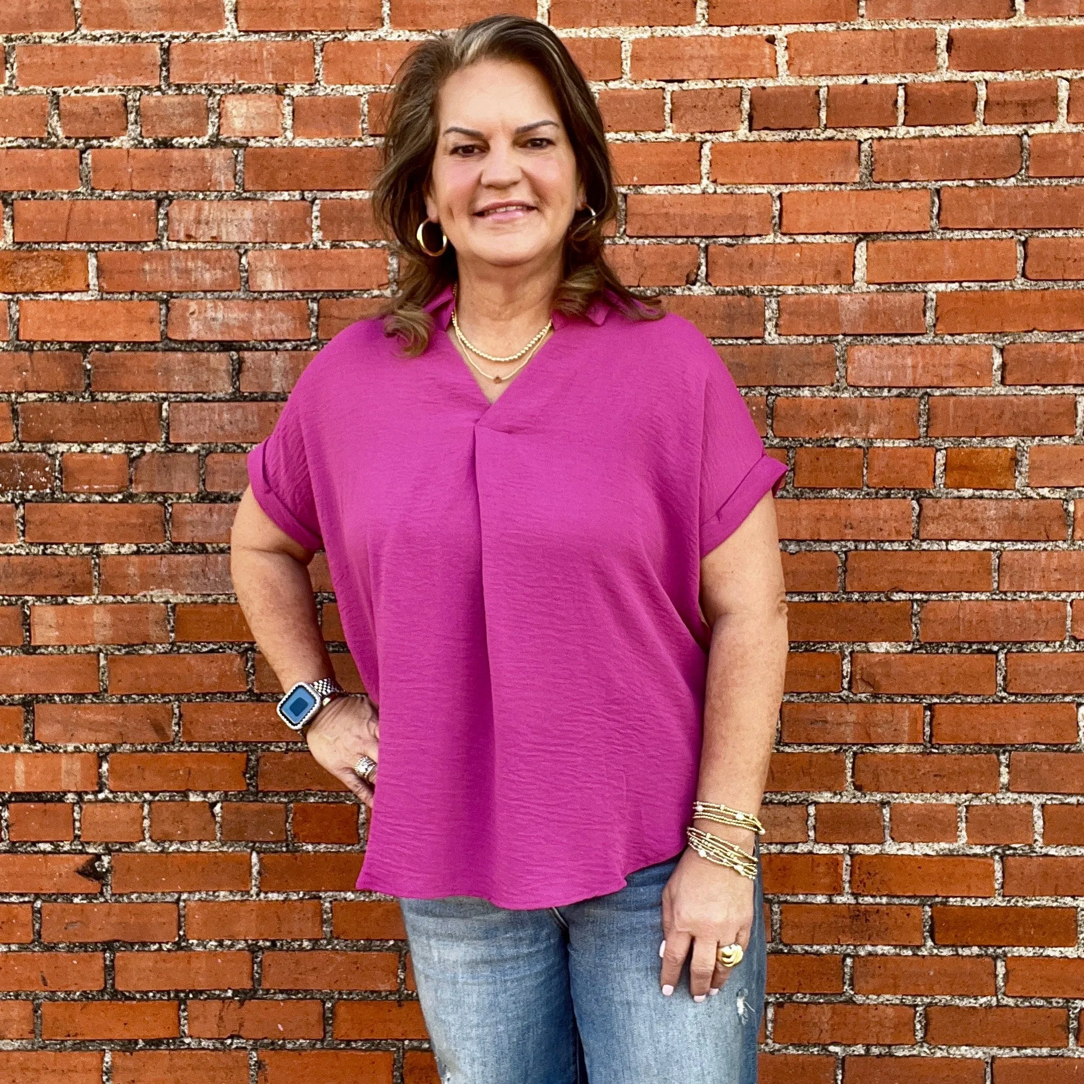 Take It Back Top - Magenta