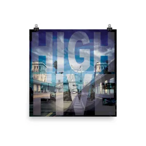 TALE of TWo Cities Wall Art. CA / PHI | Graphic Tee, Streetwear