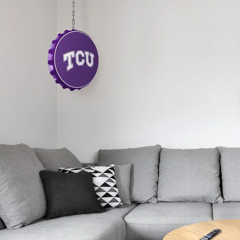 TCU Horned Frogs: Bottle Cap Dangler