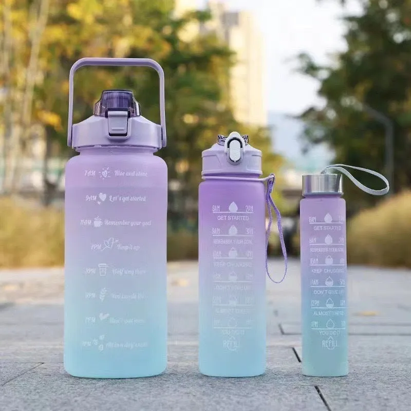 Three-Piece Sports Water Cup