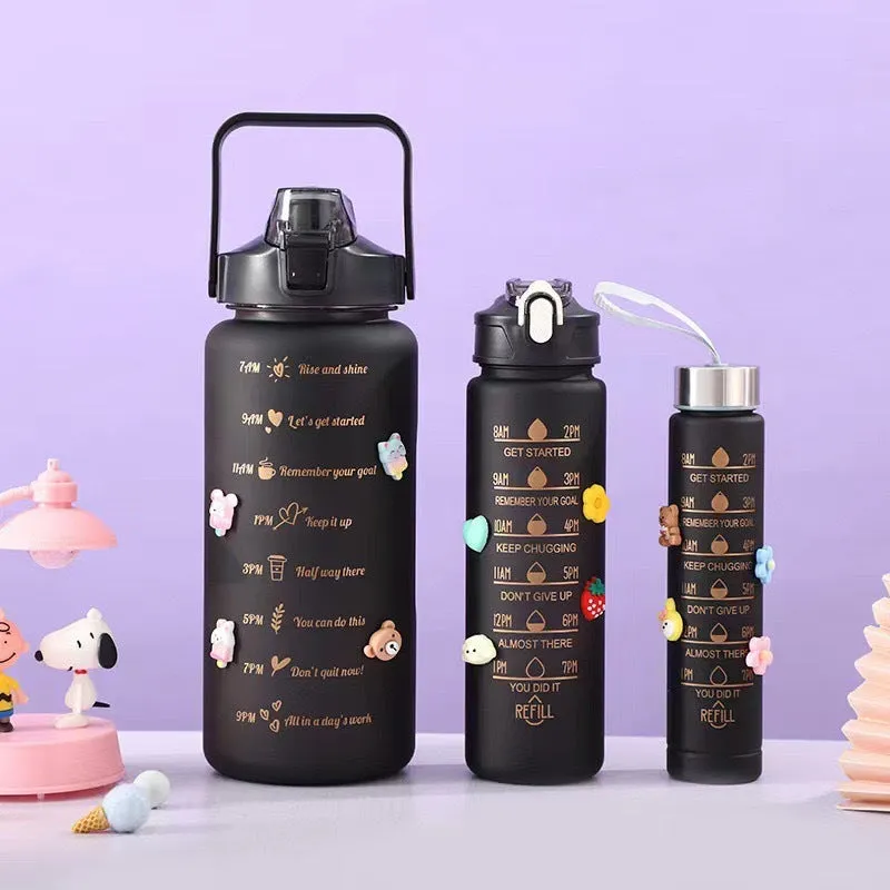 Three-Piece Sports Water Cup