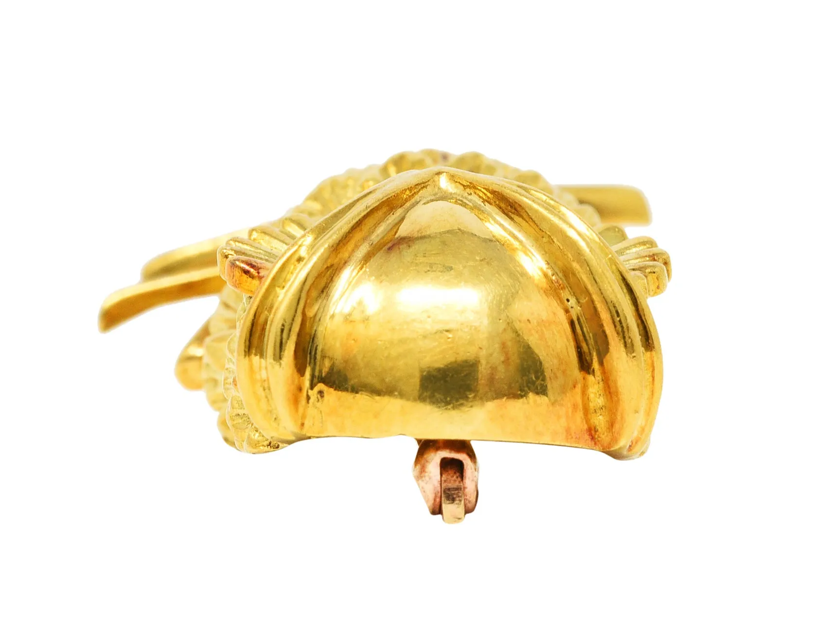 Tiffany & Co. Retro Diamond 18 Karat Gold Owl Brooch
