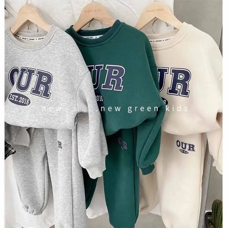 Toddler OUR Sweat Set/ Grey