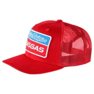 TROY LEE TLD GASGAS TEAM STOCK CURVED SNAPBACK HAT