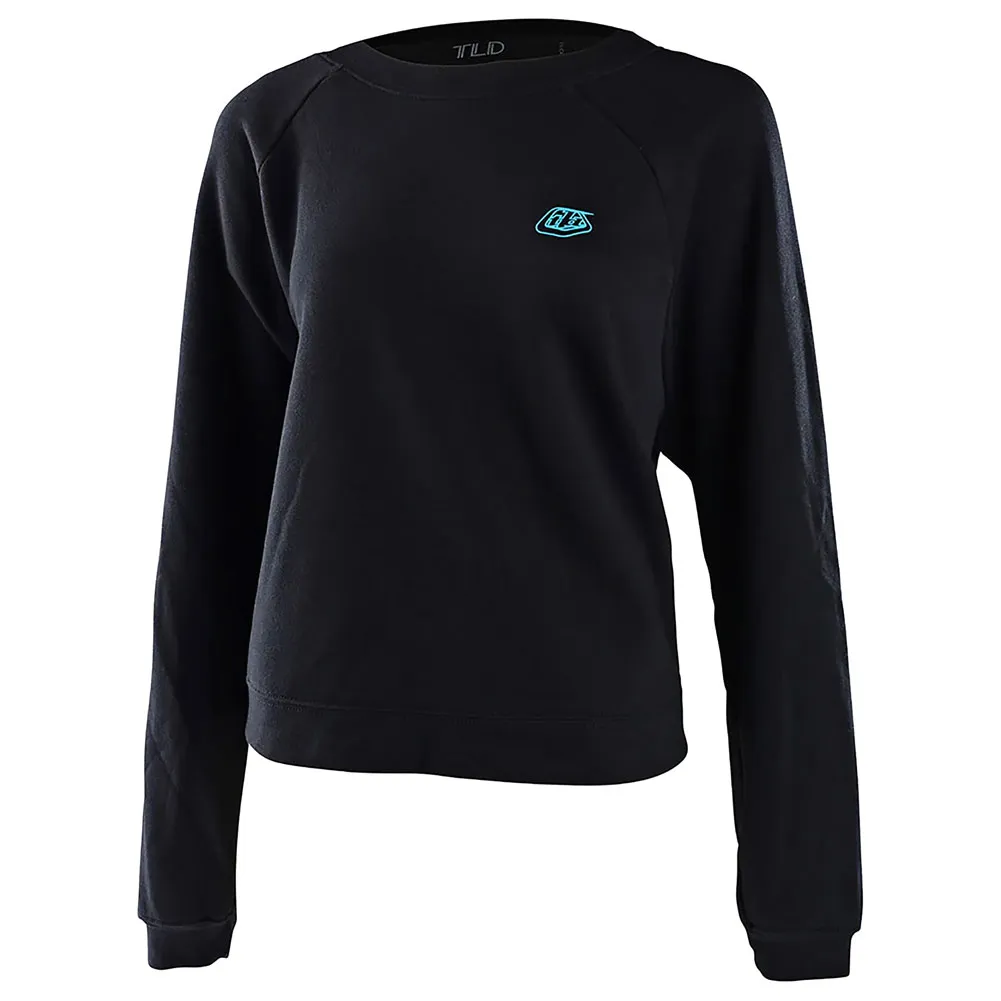 TROY LEE WOMEN'S NO ARTIFICIAL COLORS CROP TOP SWEATSHIRT