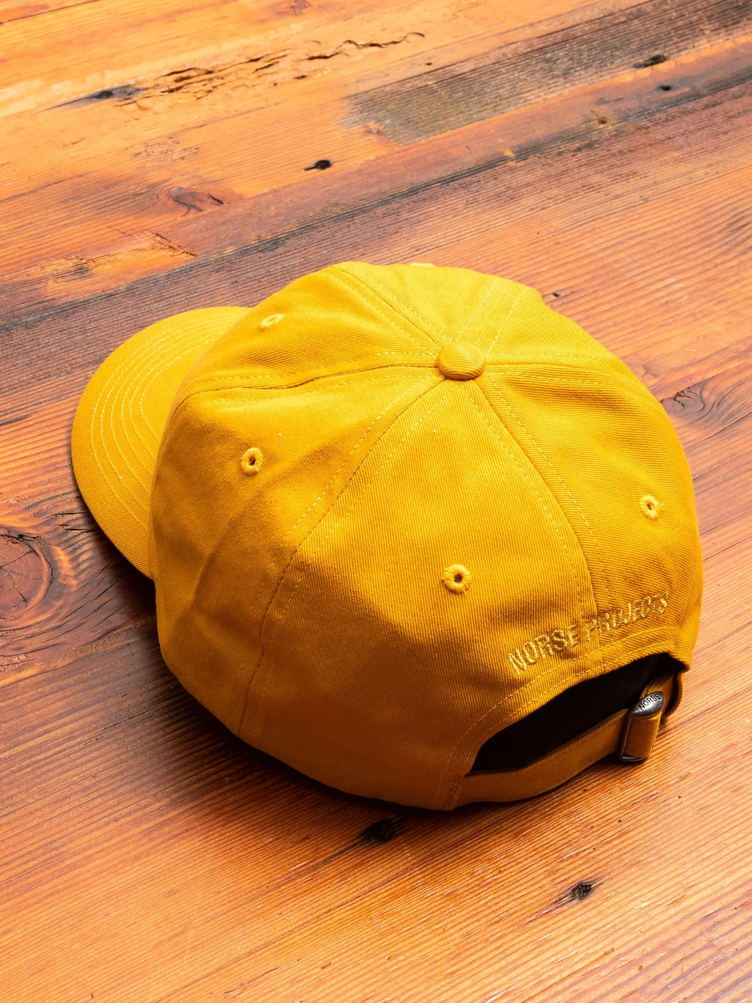 Twill Sports Cap in Chrome Yellow