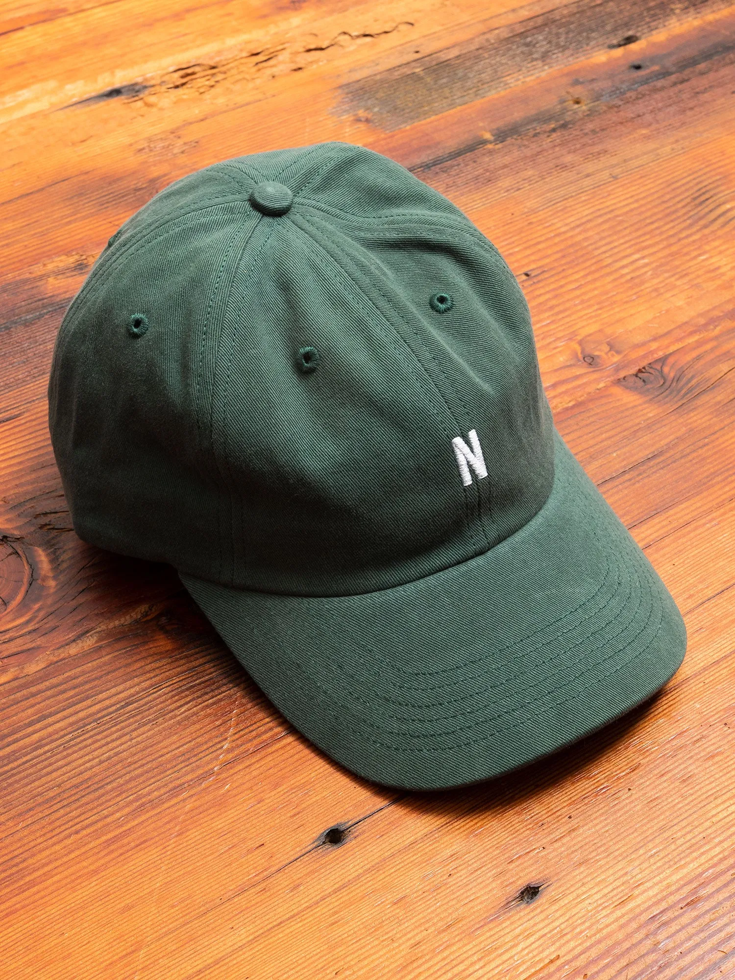 Twill Sports Cap in Dartmouth Green