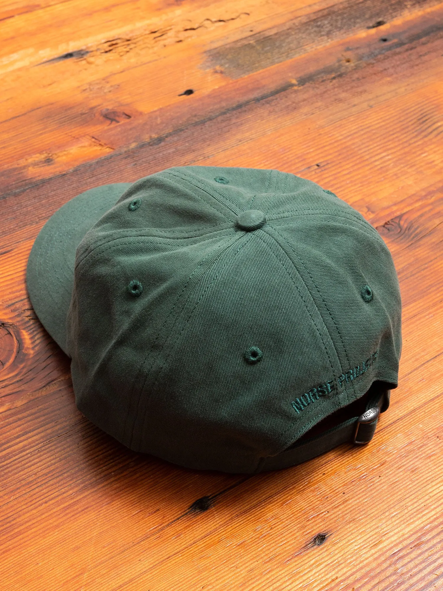 Twill Sports Cap in Dartmouth Green