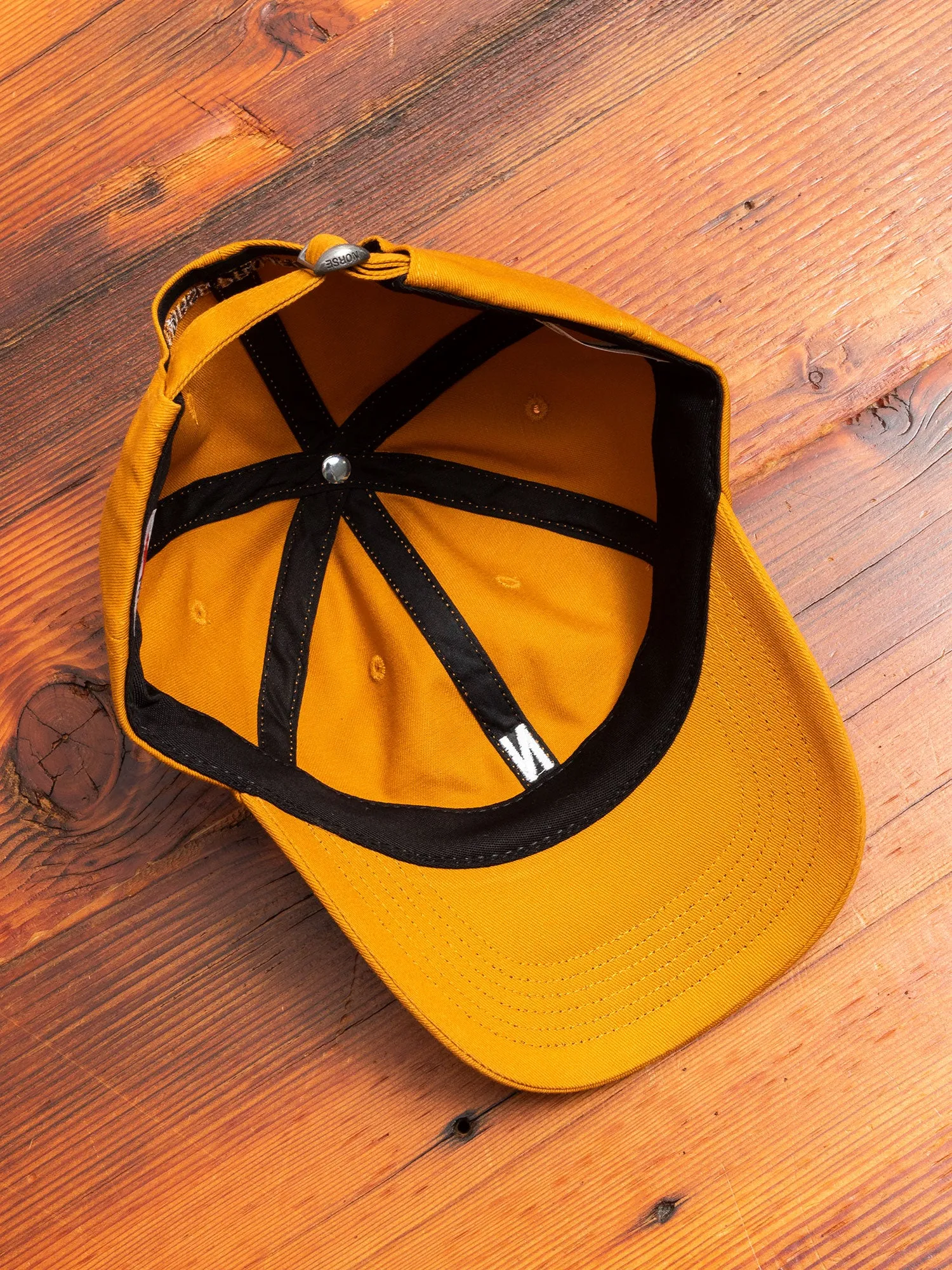 Twill Sports Cap in Rufous Orange
