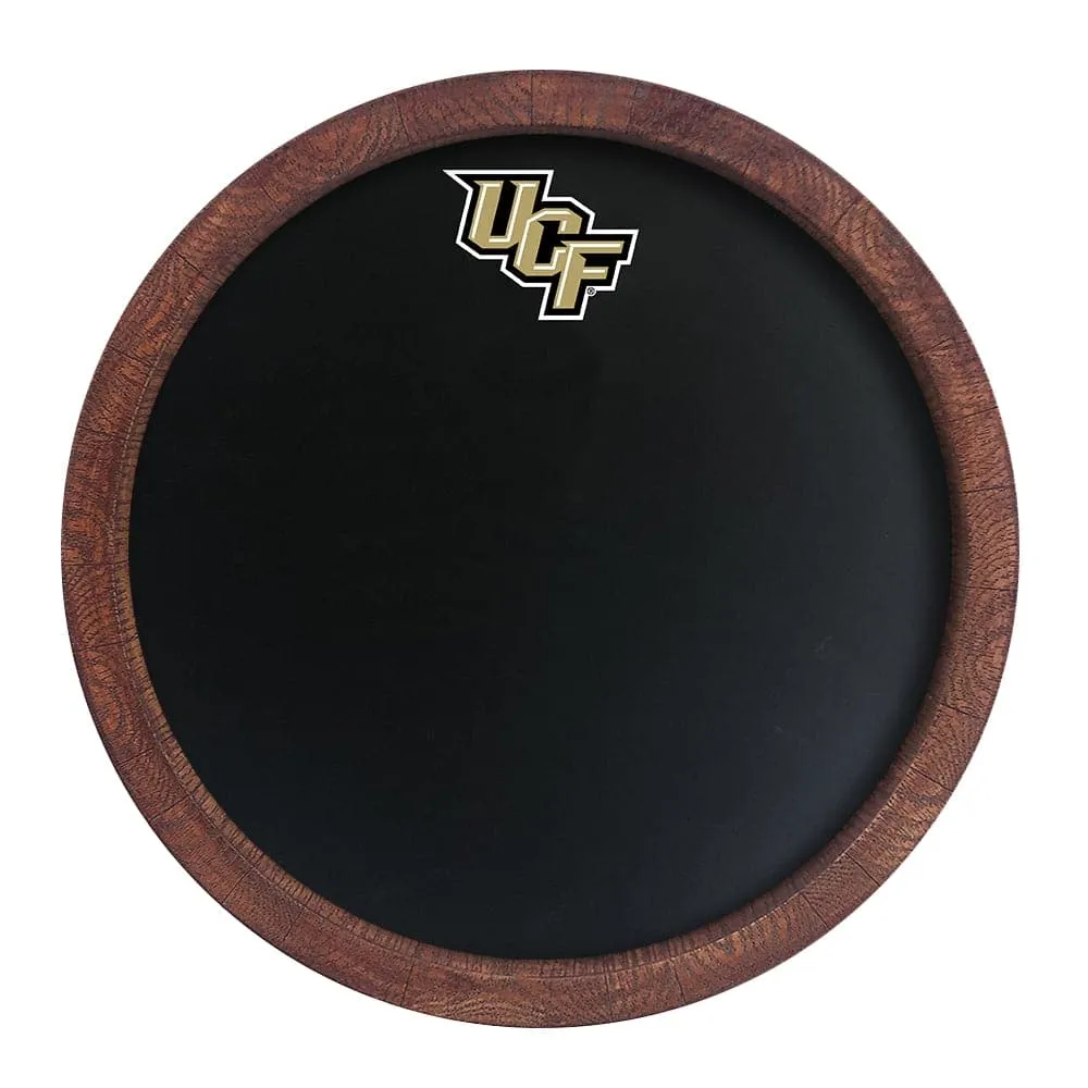 UCF Knights: Chalkboard "Faux" Barrel Top Sign