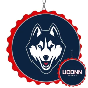 UConn Huskies: Bottle Cap Dangler