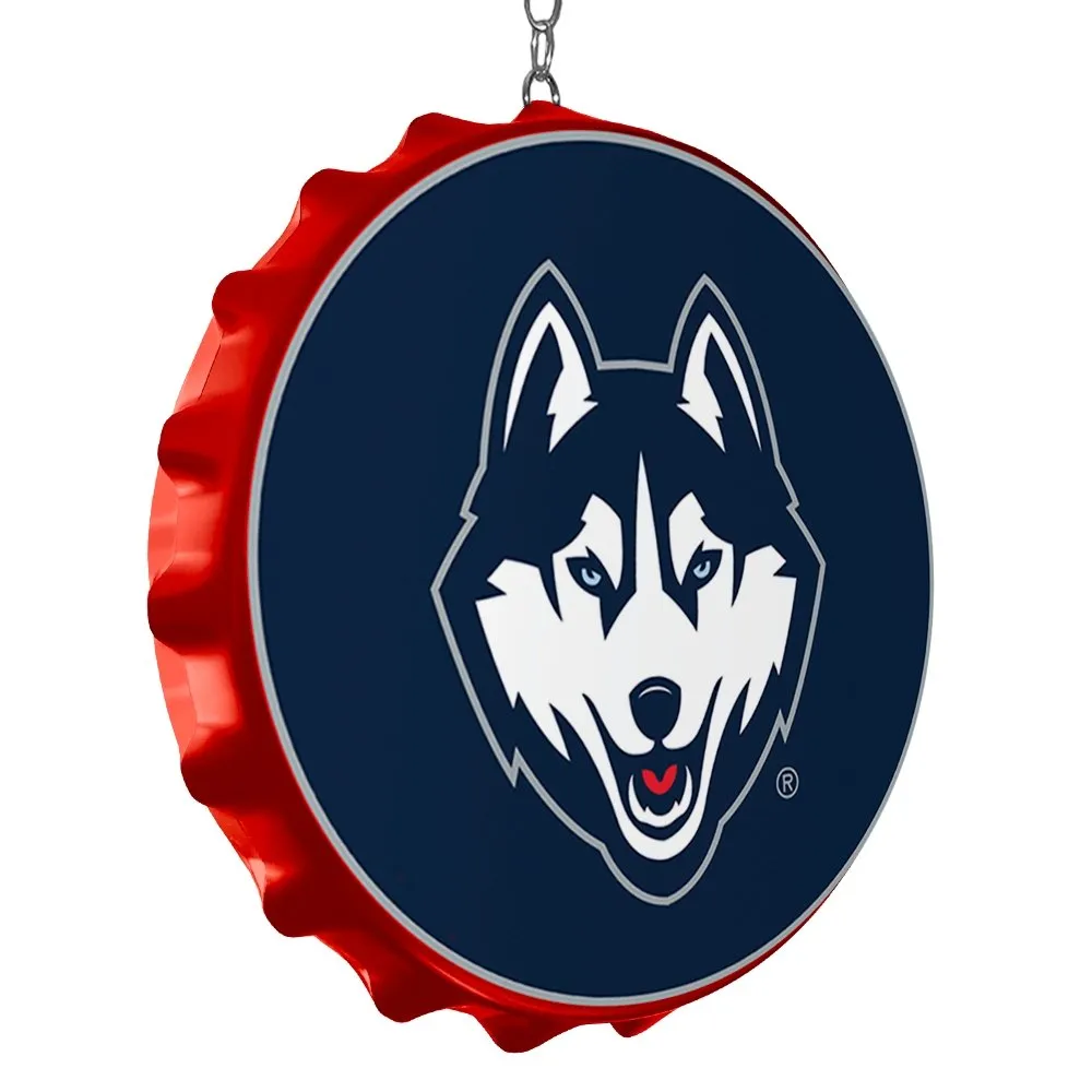 UConn Huskies: Bottle Cap Dangler