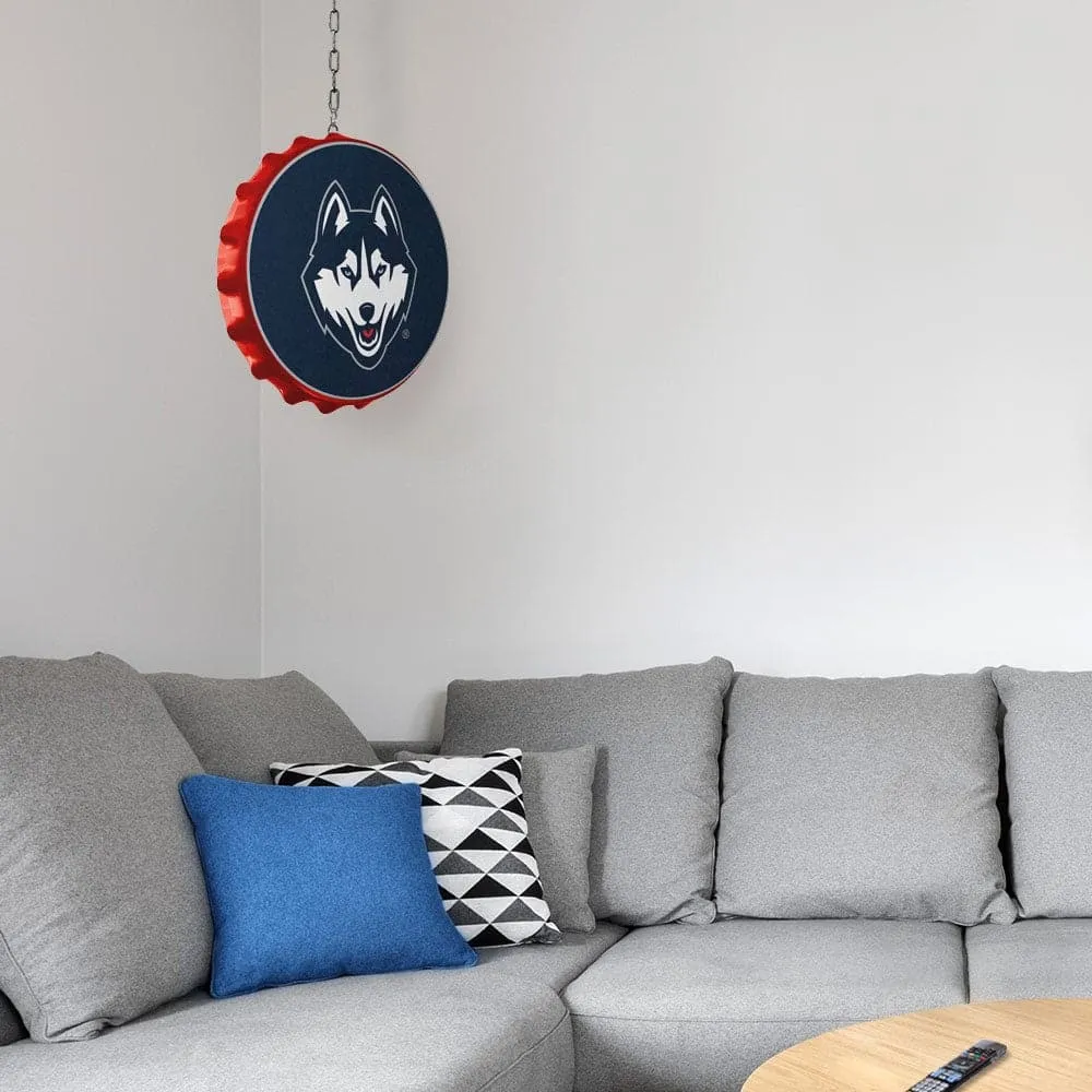 UConn Huskies: Bottle Cap Dangler