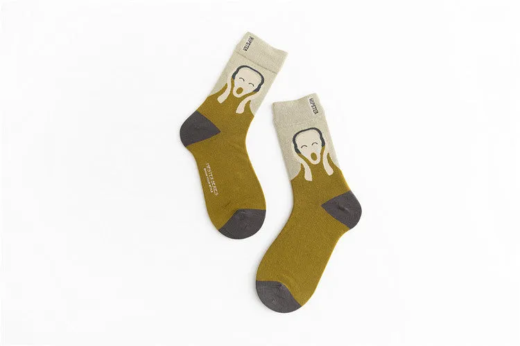 Unisex Painting Style Patterns Unisex Socks - 1 Pair