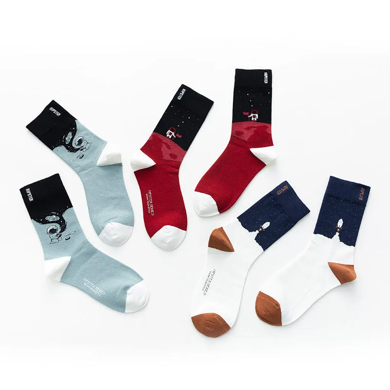 Unisex Painting Style Patterns Unisex Socks - 1 Pair