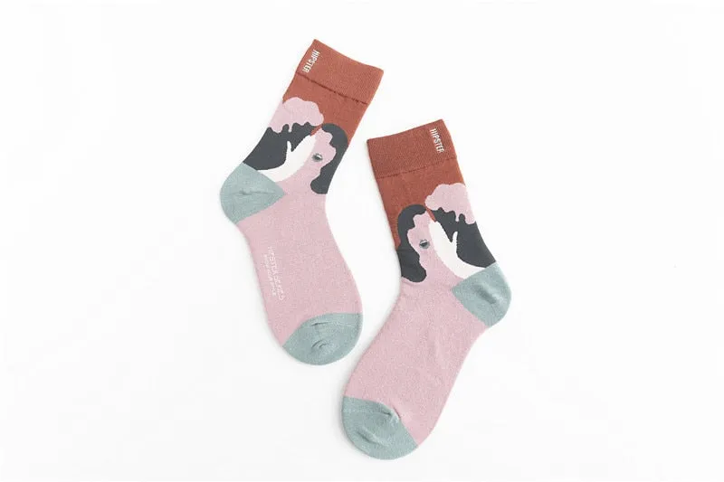 Unisex Painting Style Patterns Unisex Socks - 1 Pair