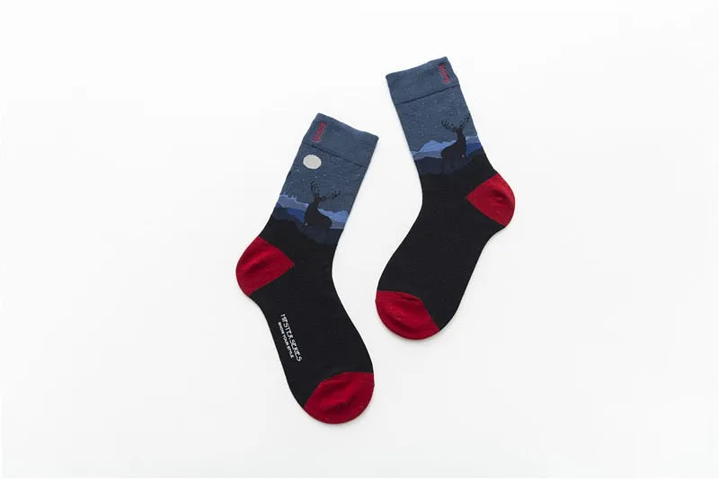 Unisex Painting Style Patterns Unisex Socks - 1 Pair