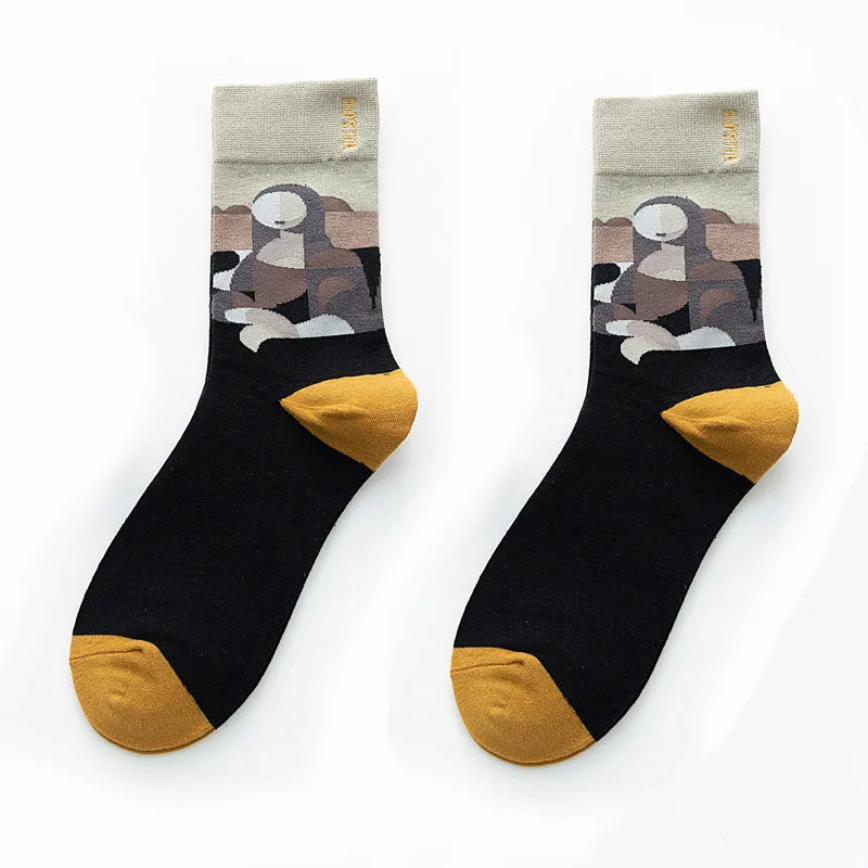 Unisex Painting Style Patterns Unisex Socks - 1 Pair