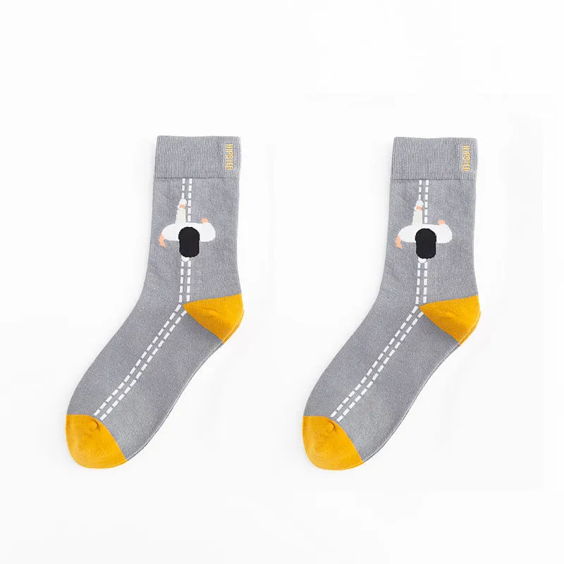 Unisex Painting Style Patterns Unisex Socks - 1 Pair