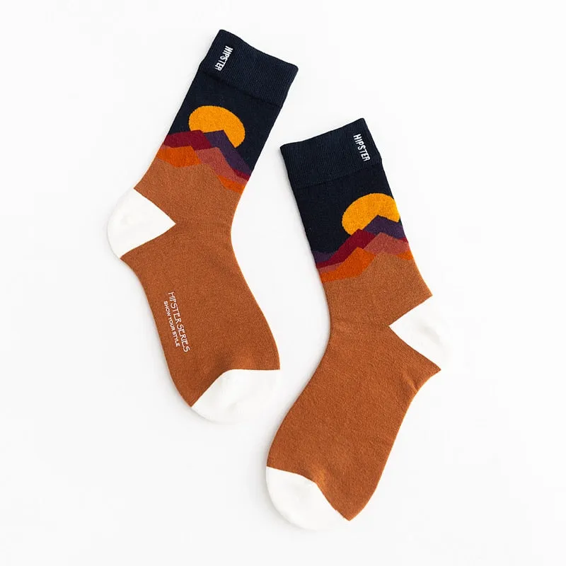 Unisex Painting Style Patterns Unisex Socks - 1 Pair