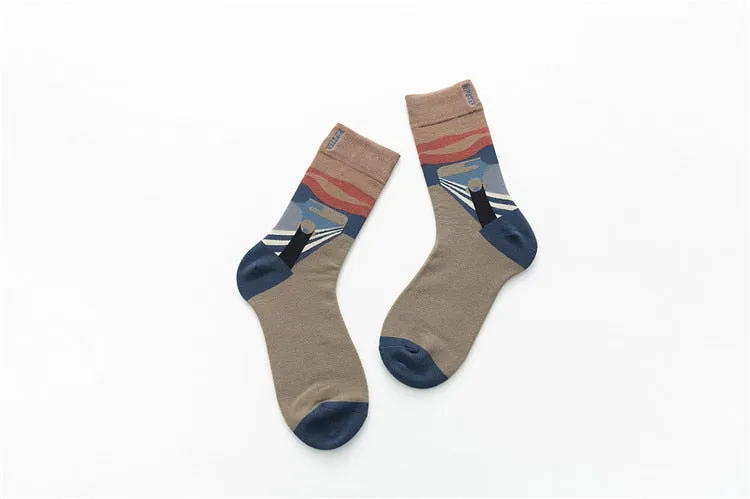 Unisex Painting Style Patterns Unisex Socks - 1 Pair