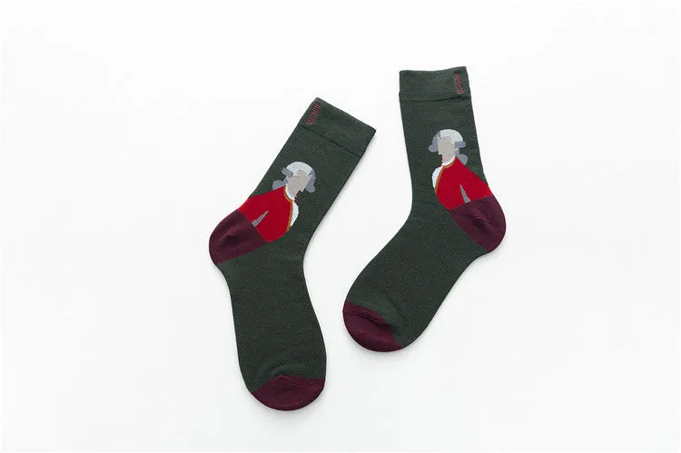 Unisex Painting Style Patterns Unisex Socks - 1 Pair