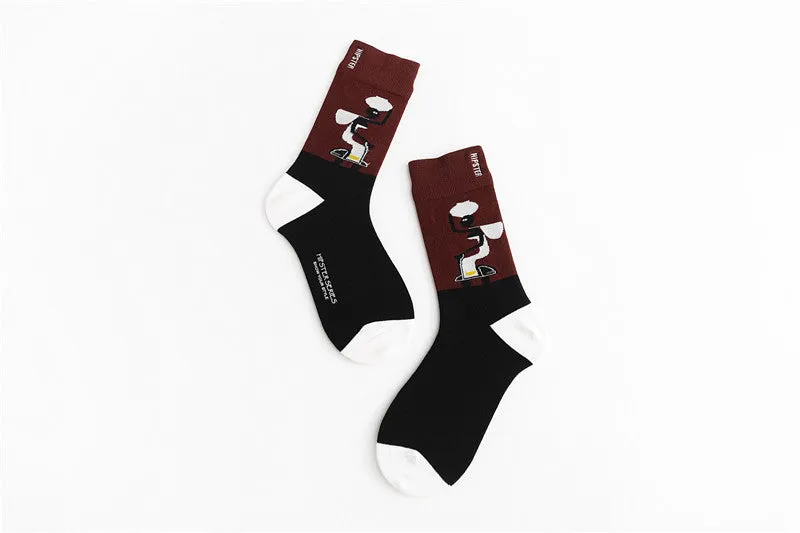 Unisex Painting Style Patterns Unisex Socks - 1 Pair